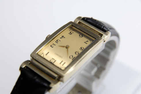 【 EXC+5 】 Vintage Seiko 1220-5270 Gold Dial Quartz Men's Wrist Watch from JAPAN